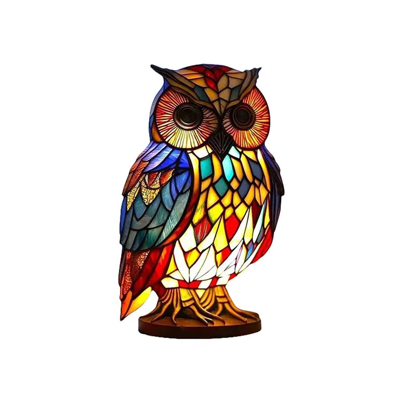 Bunte Tierlampe