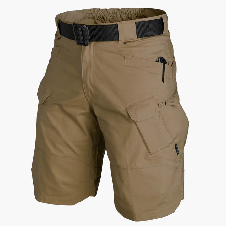 Outdoor-Shorts für Herren mit Multifunktionstaschen und Gürtel