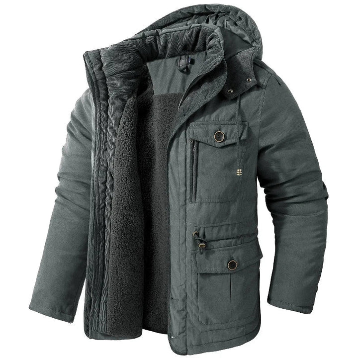Mason | Parka für Herren mit Kapuze und Taschen