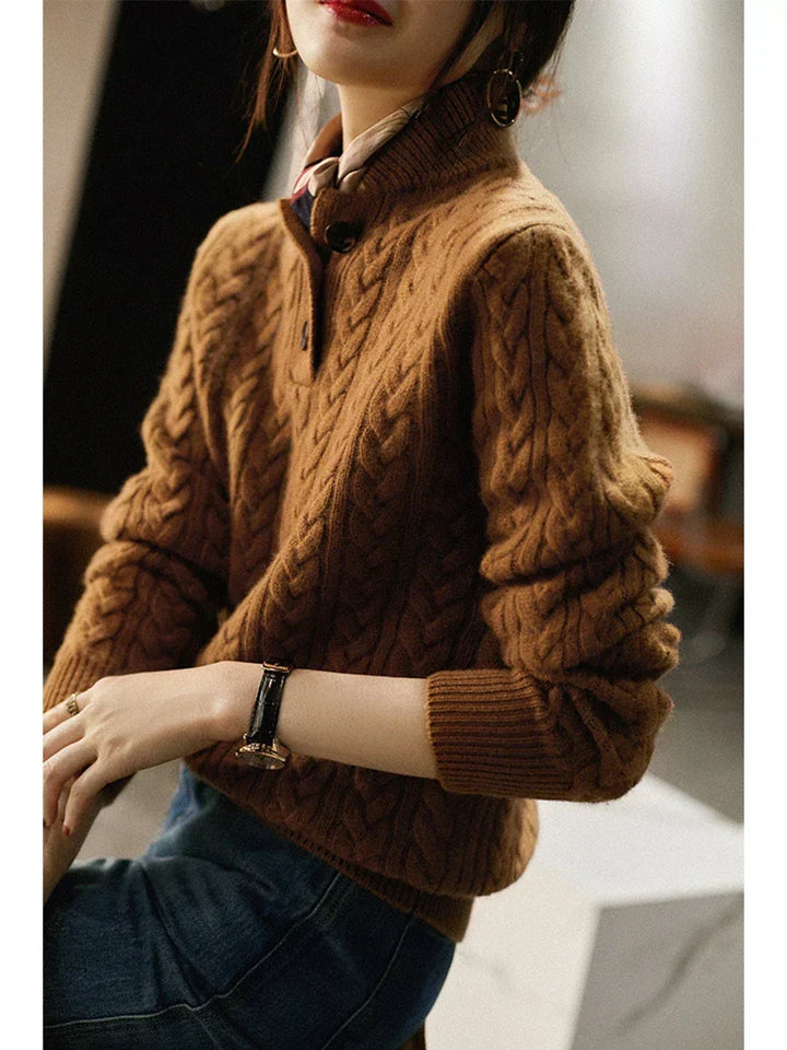 Arden Knopf-Down Pullover