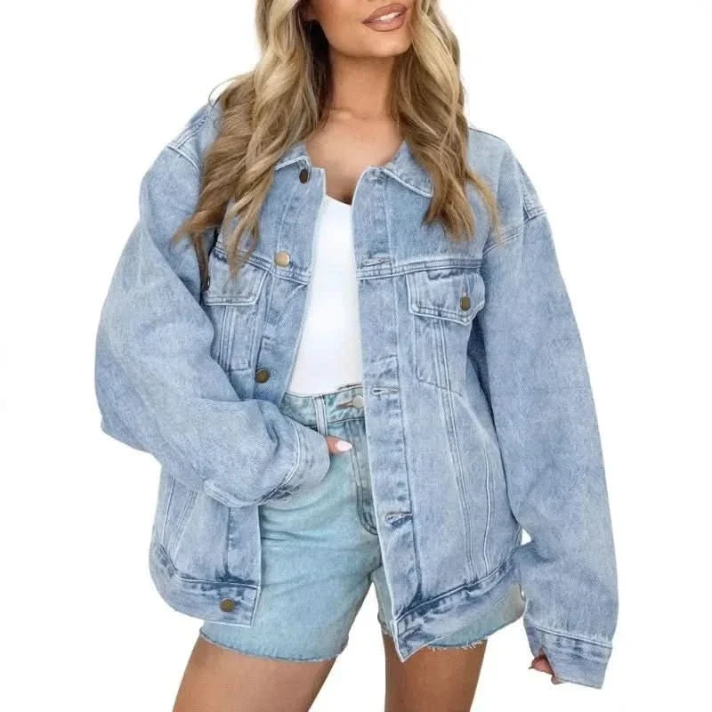 Übergroße klassische Jacke