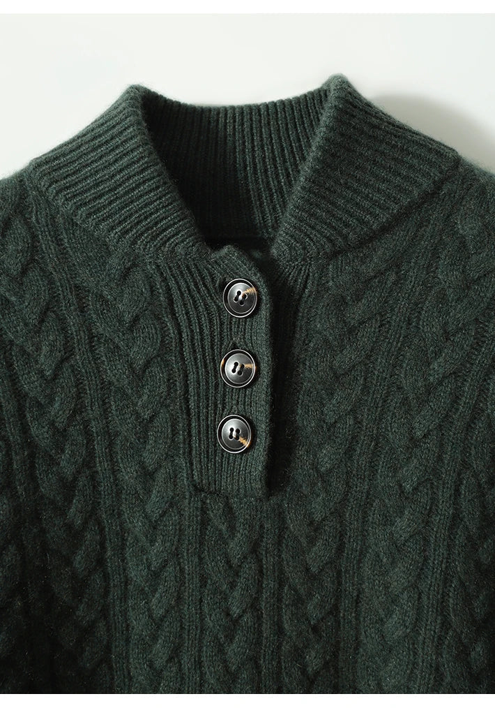 Arden Knopf-Down Pullover