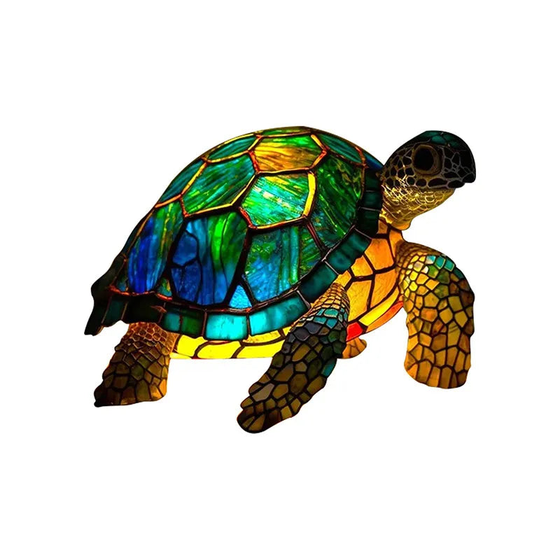 Bunte Tierlampe