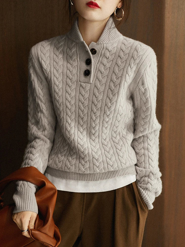 Arden Knopf-Down Pullover