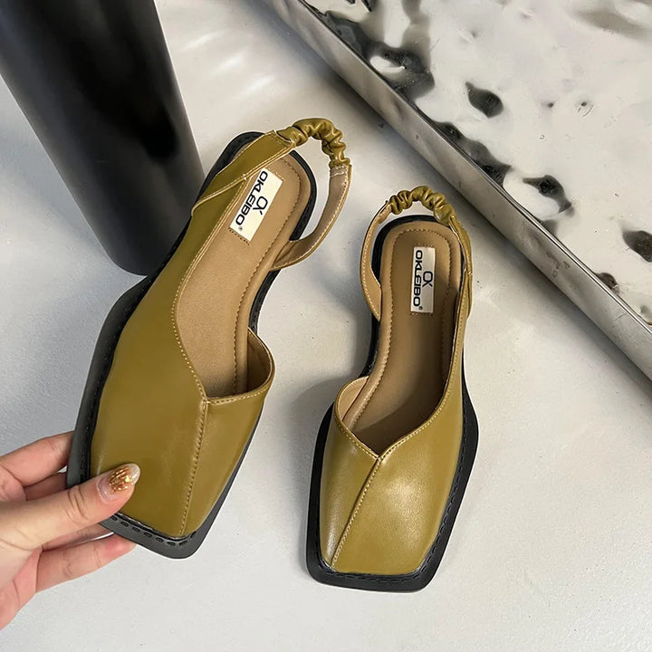 Elegante Sandalen mit quadrater Zehe für Damen - Lea