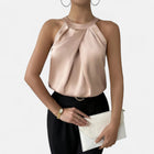 Stilvolles Halter Top Damen rückenfrei
