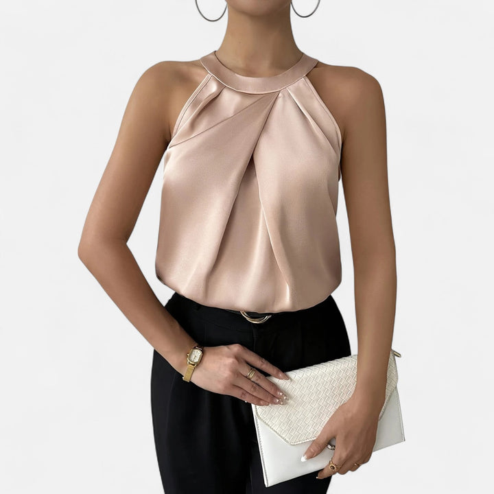 Stilvolles Halter Top Damen rückenfrei