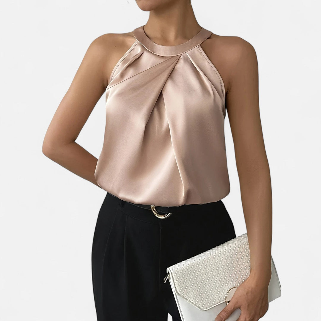 Stilvolles Halter Top Damen rückenfrei