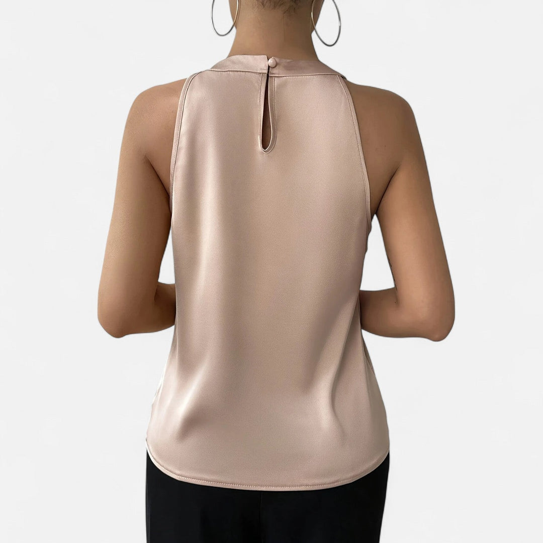 Stilvolles Halter Top Damen rückenfrei