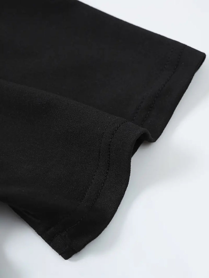 T-Shirt Basic Herren Rundhals Kurzarm