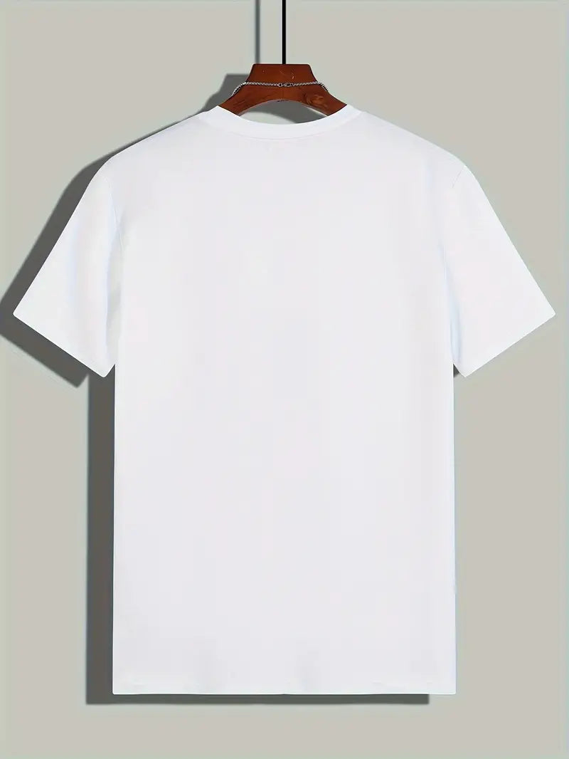 T-Shirt Basic Herren Rundhals Kurzarm