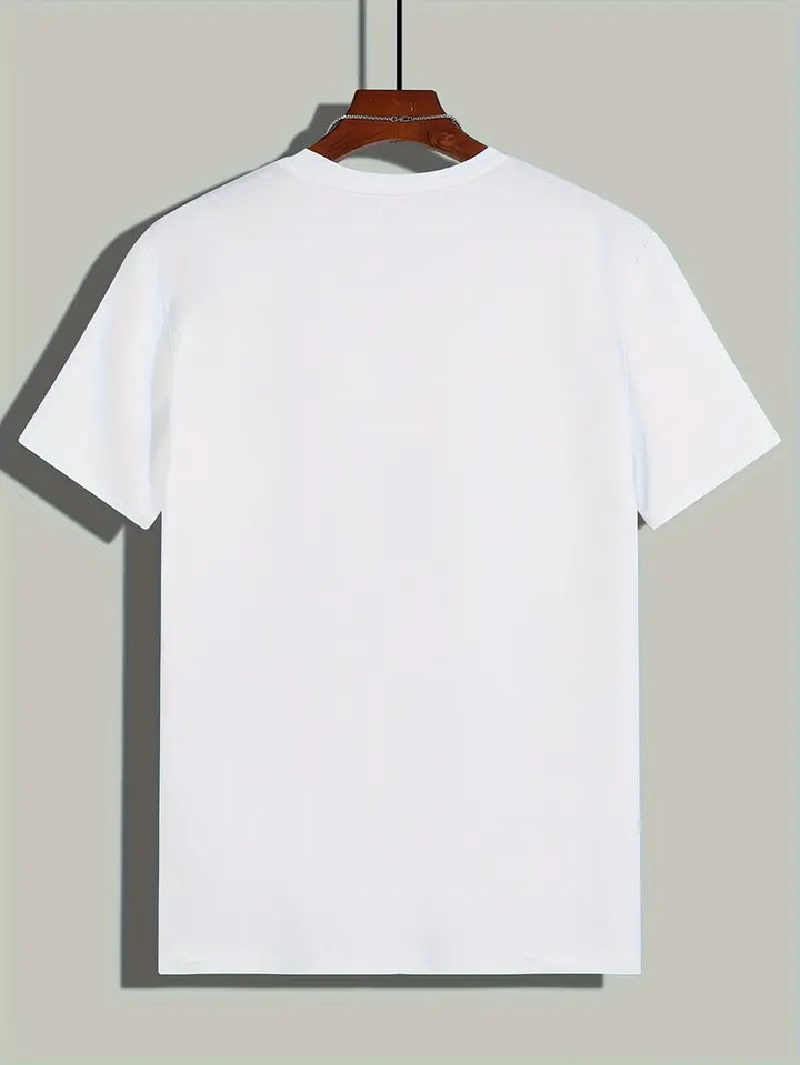 T-Shirt Basic Herren Rundhals Kurzarm