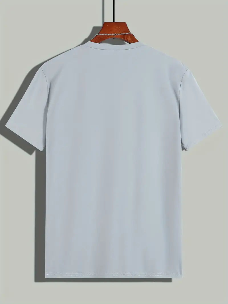 T-Shirt Basic Herren Rundhals Kurzarm