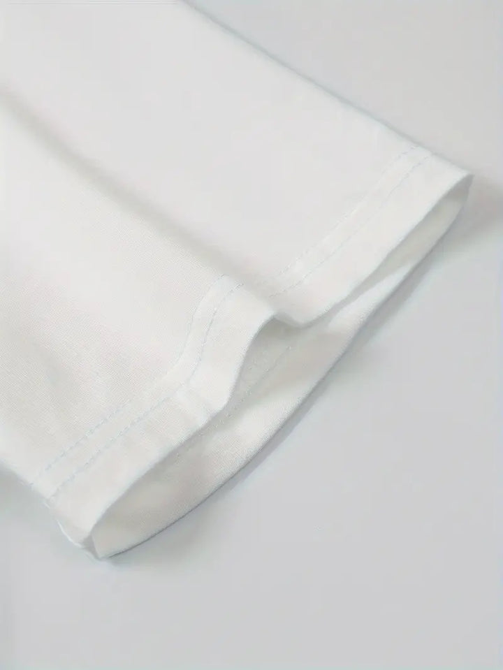 T-Shirt Basic Herren Rundhals Kurzarm