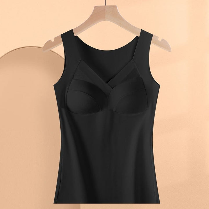 Top Damen mit integriertem Brustpolster