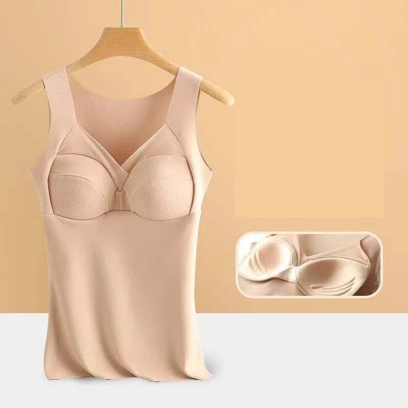 Top Damen mit integriertem Brustpolster