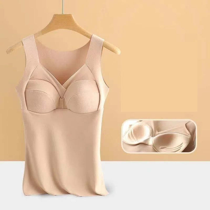 Top Damen mit integriertem Brustpolster
