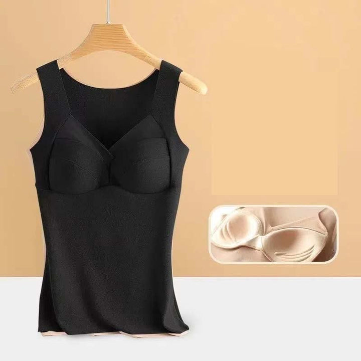 Top Damen mit integriertem Brustpolster