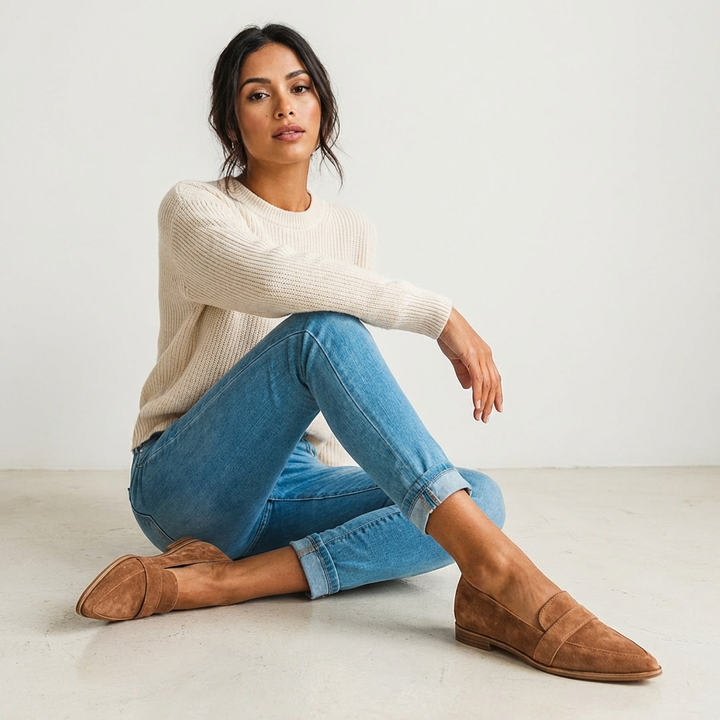 Stilvolle Damen Loafers – Elira