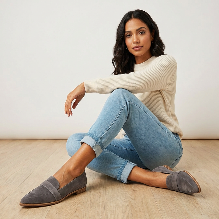 Stilvolle Damen Loafers – Elira