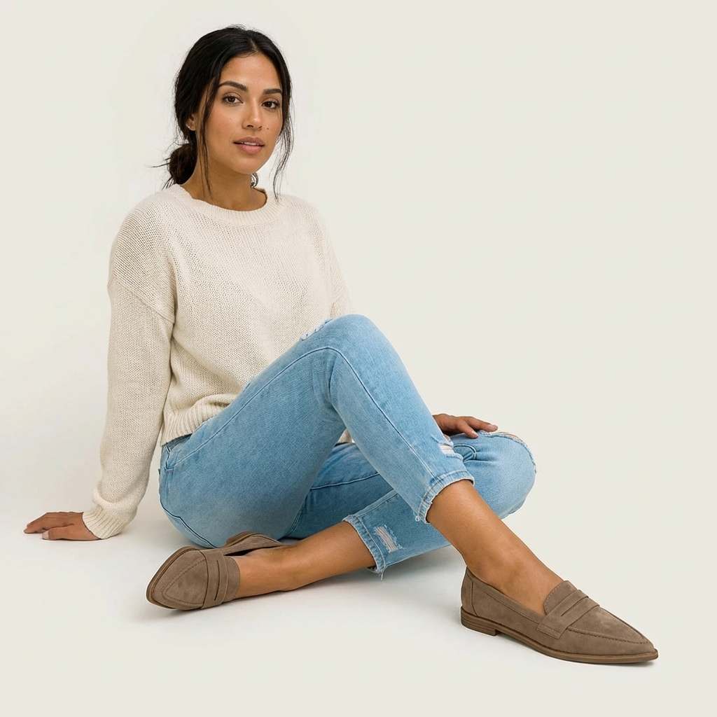 Stilvolle Damen Loafers – Elira