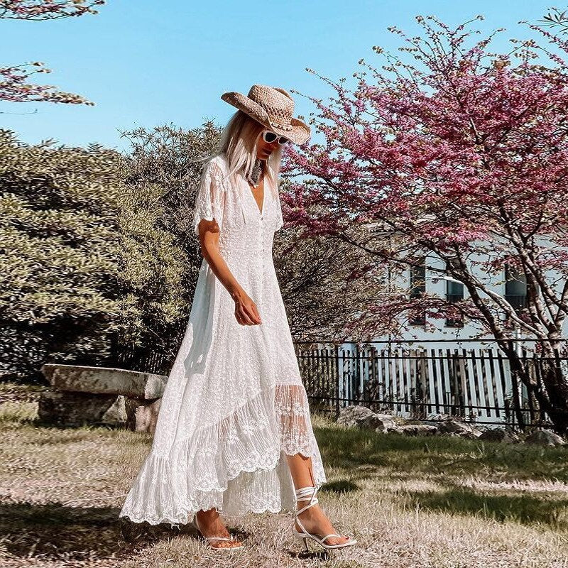 Tirana Boho Spitzenkleid