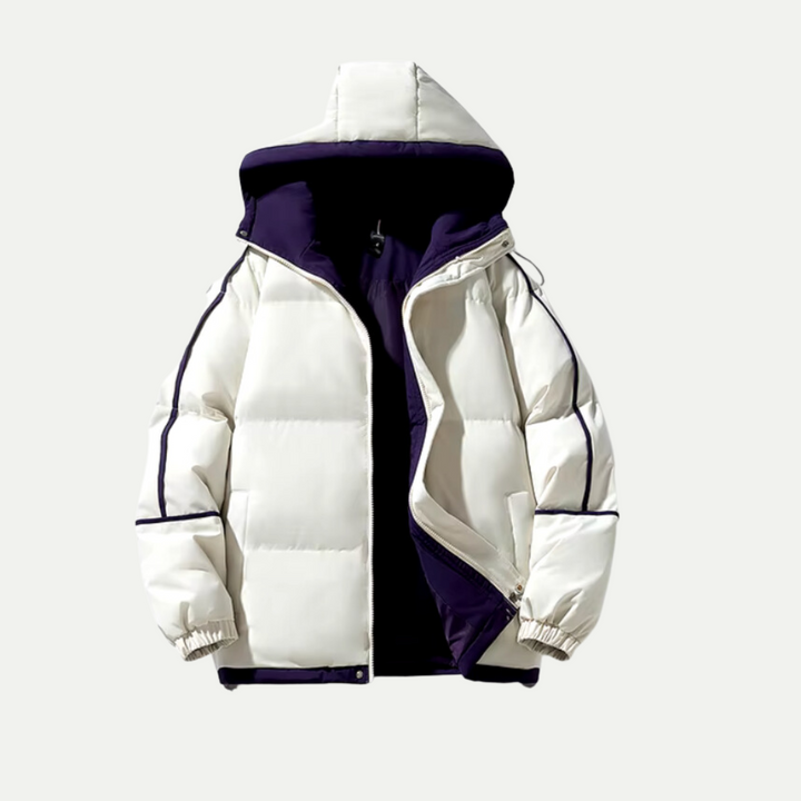 Unisex Kapuzen-Puffer-Parka – Isolierte Winterbekleidung