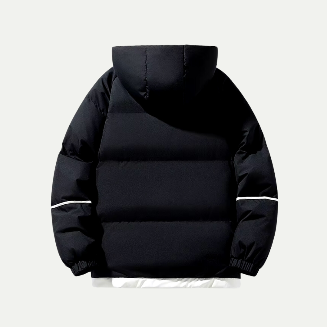 Unisex Kapuzen-Puffer-Parka – Isolierte Winterbekleidung