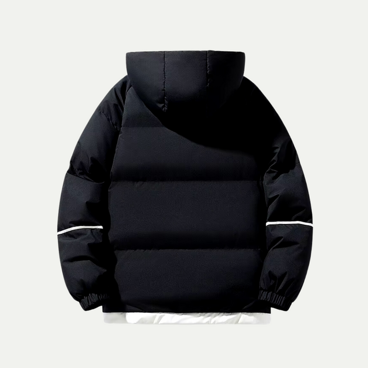 Unisex Kapuzen-Puffer-Parka – Isolierte Winterbekleidung