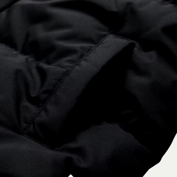 Unisex Kapuzen-Puffer-Parka – Isolierte Winterbekleidung
