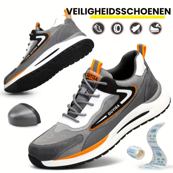 Arbeitsschuhe Herren | Sicherheitsschuhe | Stoß- &amp; Durchstichsichere Schutz