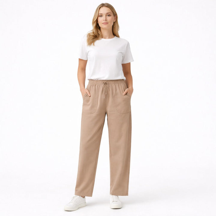 Aurelie | Ultra-weiche Hose mit Seitentaschen