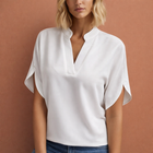 Elegante luftige Bluse für Damen mit schmeichelhaftem Schnitt | Maud