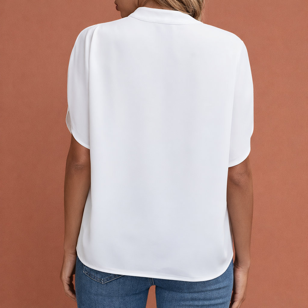 Elegante luftige Bluse für Damen mit schmeichelhaftem Schnitt | Maud