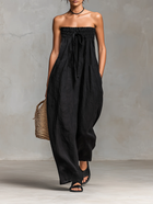 Nina | Strapless eleganter Jumpsuit