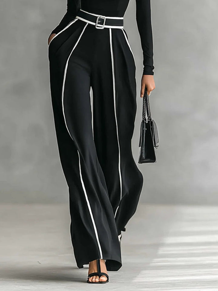 Vera | Elegantes Set mit Kontrastdetails