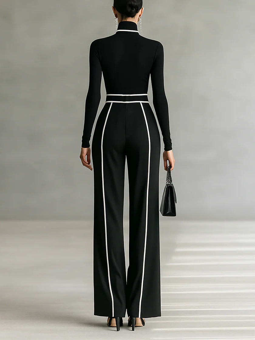 Vera | Elegantes Set mit Kontrastdetails