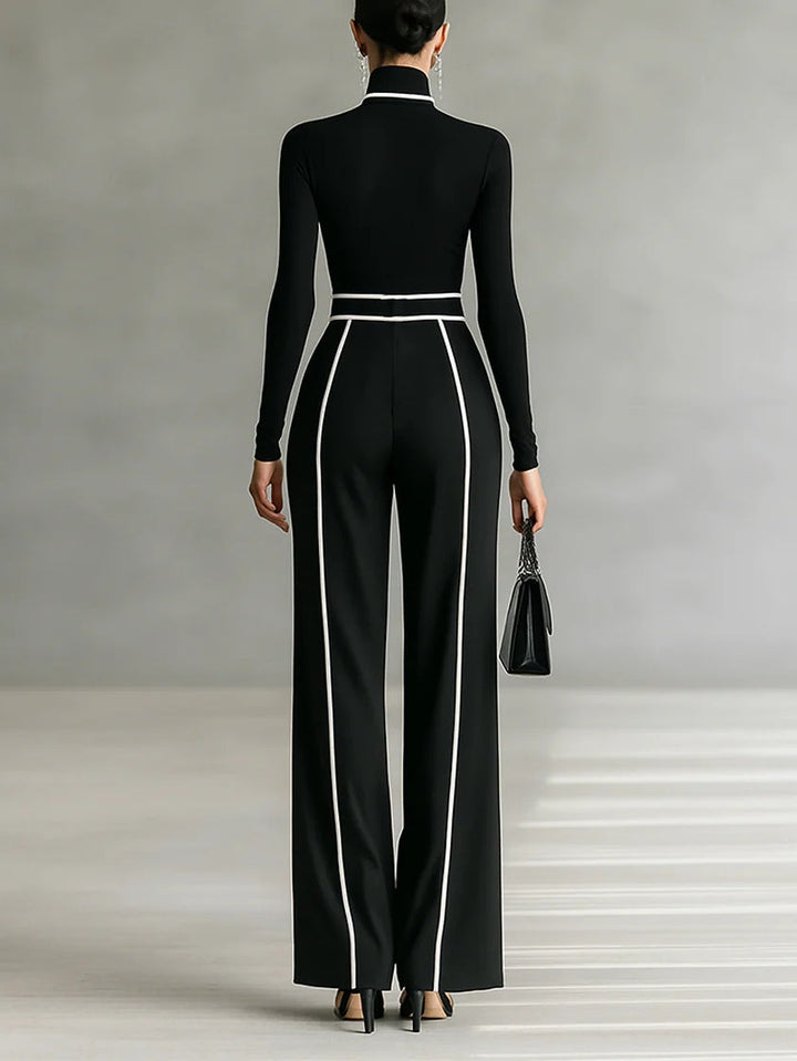 Vera | Elegantes Set mit Kontrastdetails