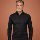 Slim-Fit Herrenhemd mit langen Ärmeln für Business- und Freizeitoutfits | Reinout
