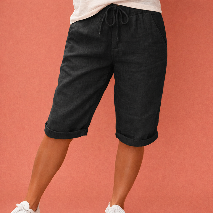 Bequeme Baumwollshorts für Damen mit eleganter Passform | Liora