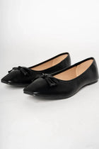 Essentielle schwarze Ballerinas