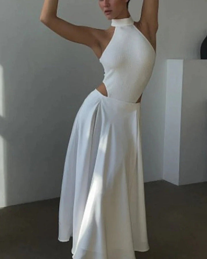 A-Linien Rock lang | Maxi Rock mit hoher Taille