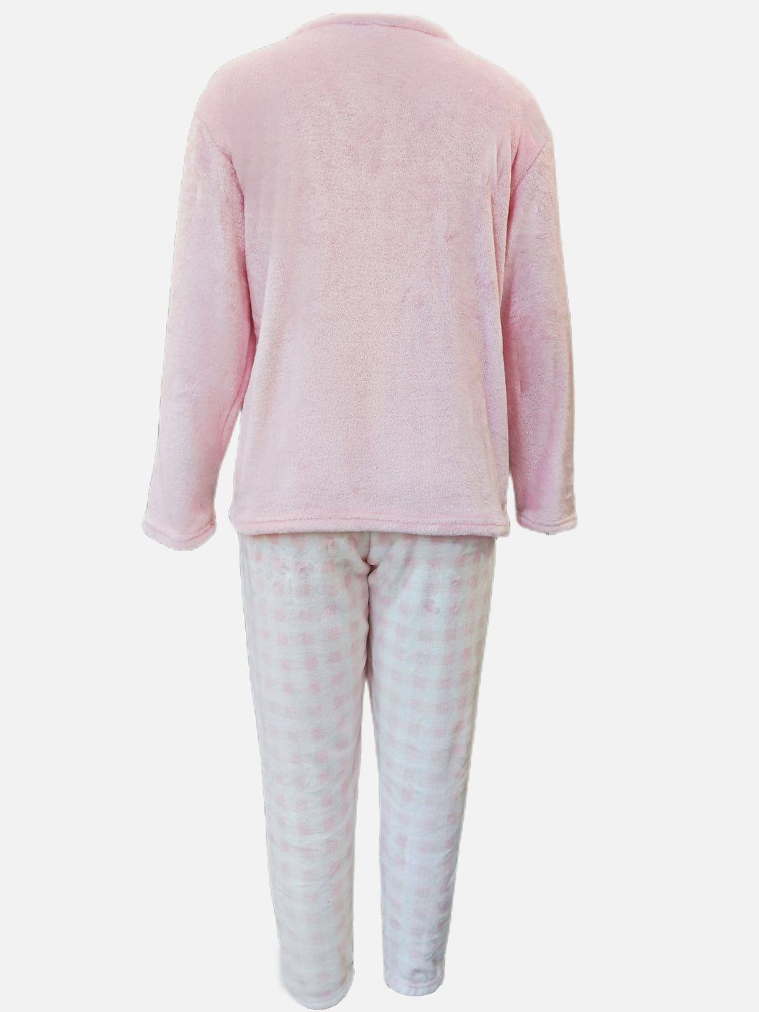 Lounge-Set Damen Zwei-Teilig Gemütliches Fleece Warm Pyjama Set Winter