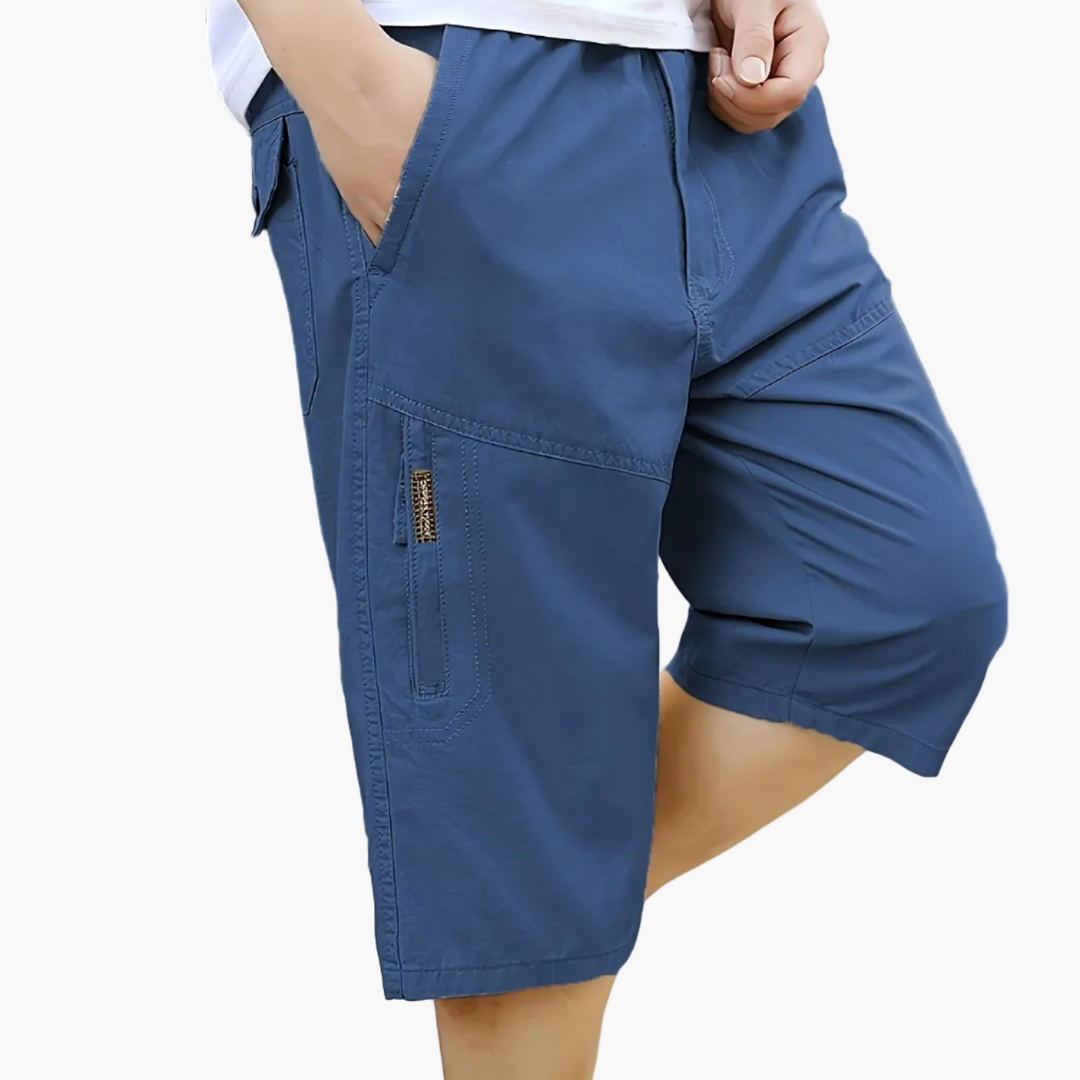 Herren-Bermudashorts mit Taschen für die alltägliche Freizeit