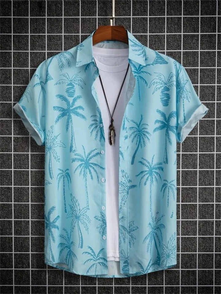 Tropisches 3D-Blumen-Hawaii-Hemd – Stil und Komfort in einem