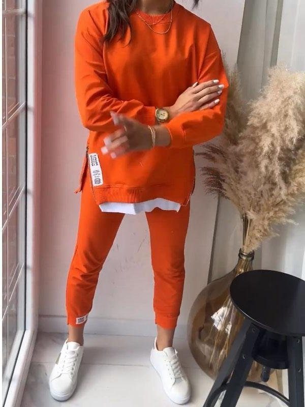 Angelika | Oversized Loungewear-Set mit Rundhalsausschnitt für Damen