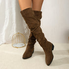 Astrid | Damen Overknee Stiefel Schlupfstiefel