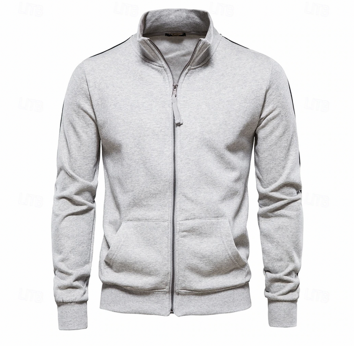 Aurelius | Herren Sweatjacke mit Stehkragen