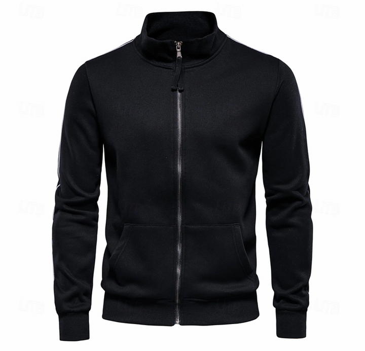 Aurelius | Herren Sweatjacke mit Stehkragen