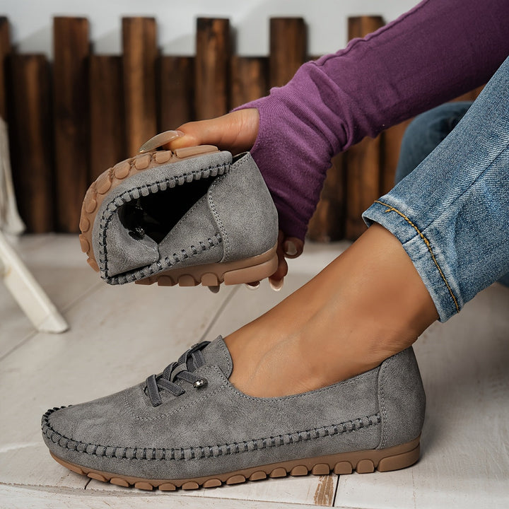 Aafke - Damen Slipper für Empfindliche Füße mit Umfassender Unterstützung